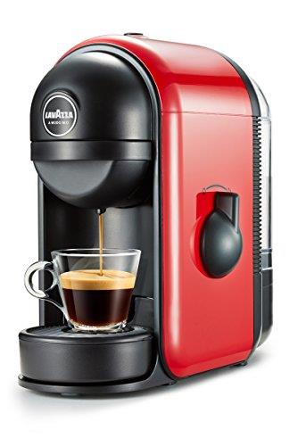 TECNOSHOP Lavazza Minù macchina da caffè in capsule capacità 0,5 lt rosso